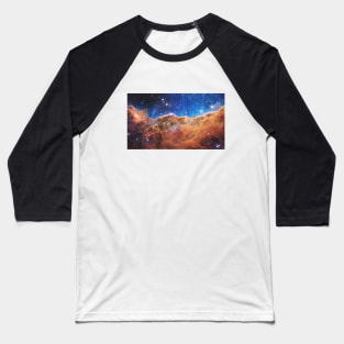 Carina Nebula Baseball T-Shirt